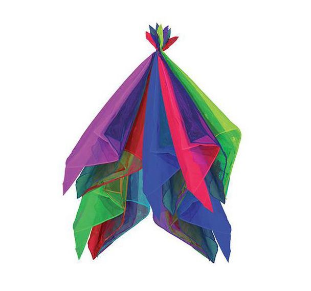 Lot de 15 foulards de jonglage