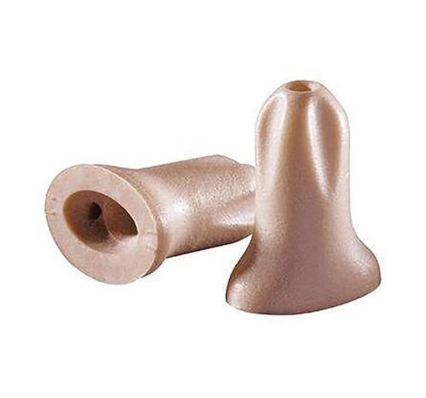 Lot de 200 Bouchons d'oreille jetables Hi-com - Beige