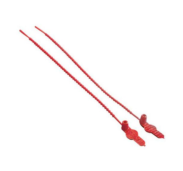 Lot de 200 scellés standard avec numéros HT:210 mm Col.:Rouge