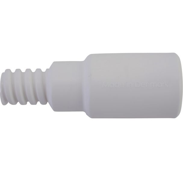 Lot de 20 Adaptateur, passage d'eau, Ø25 mm, 85 mm, Blanc