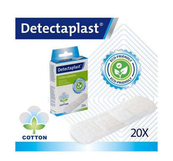 Lot de 20 Boîte de pansements en coton biodégradables