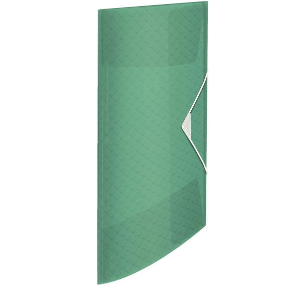 Lot de 20 Chemise 3 rabats  Colour Ice - polypropylène - vert- Esselte