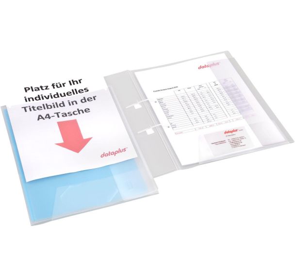 Lot de 20 Dossier de présentation personnalisable avec stripbinder