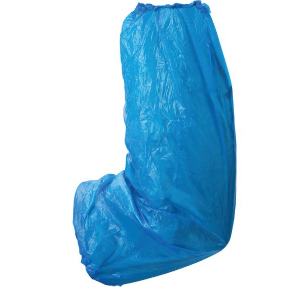 Lot de 20 Manchette polyéthylène bleue 40 cm