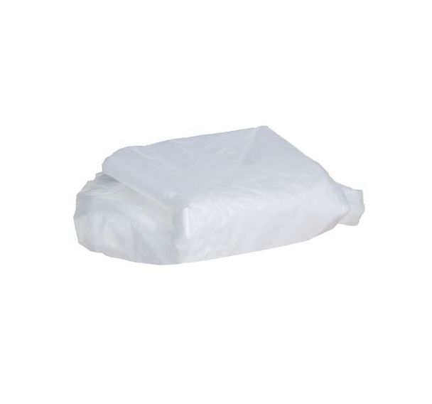 Lot de 20 Sac poubelle support palette perforé 1400L transparent