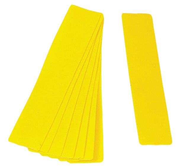 Lot de 20 lignes droites caoutchoutées