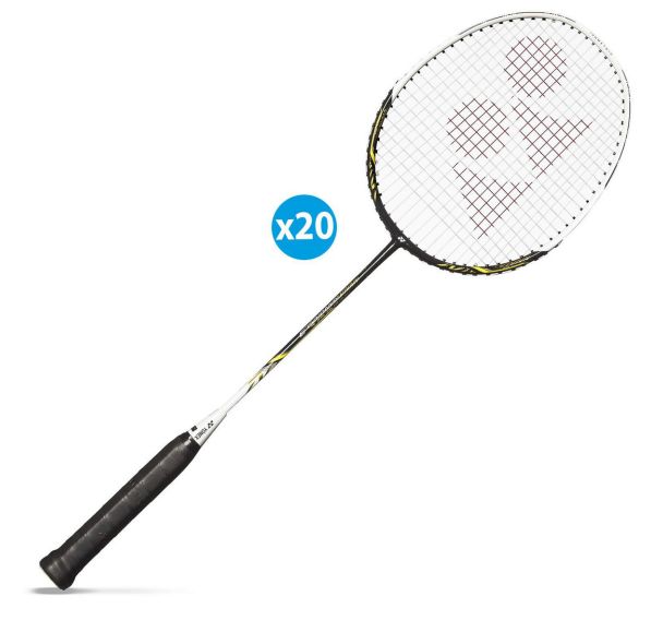 Lot de 20 raquettes Yonex MP2 isométrique