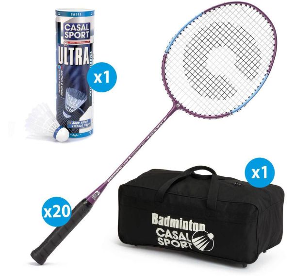 Lot de 20 raquettes highschool 2 + sac de rangement
