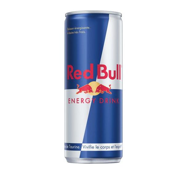 Lot de 24 Boisson énergisante  RED BULL- Canette 25CL