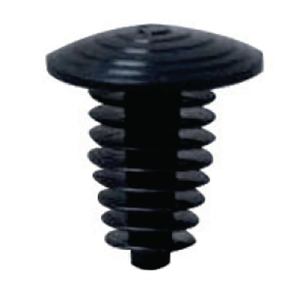 Lot de 250 Clous podotactile à frapper en Polymère Polymère l noir