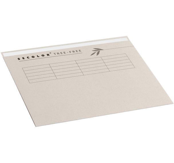 Lot de 250 Secolor Tree Free: Dossier Chemise Folio Onglet