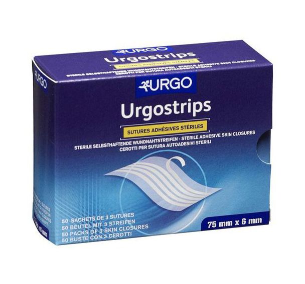 Lot de 250 Sutures adhésives 3 x 75 mm - Urgo
