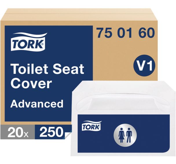 Lot de 250 couvre-siège Tork
