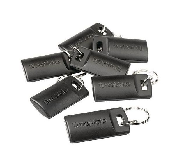 Lot de 25 Badge porte-clés RFID - TimeMoto
