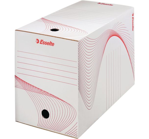 Lot de 25 Boîte Transfert bicolore Annonay, dos 90mm Noir/bleu