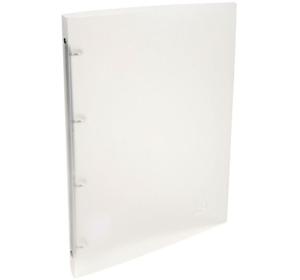 Lot de 25 Classeur 4 anneaux 15 mm PP Chromaline - A4 - Incolore