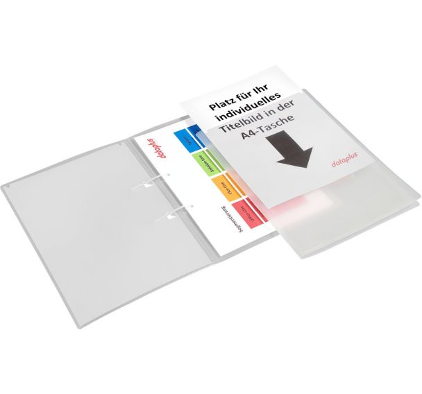 Lot de 25 Dossier de présentation personnalisable avec stripbinder