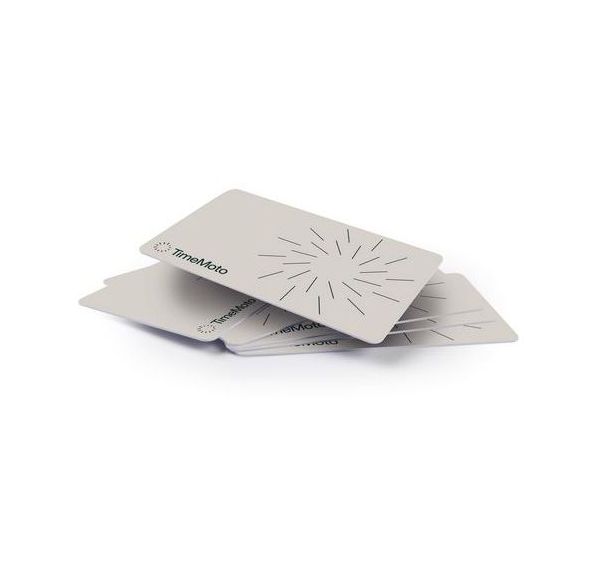 Lot de 25 Pack 25 cartes RFID pour pointeuse TimeMoto