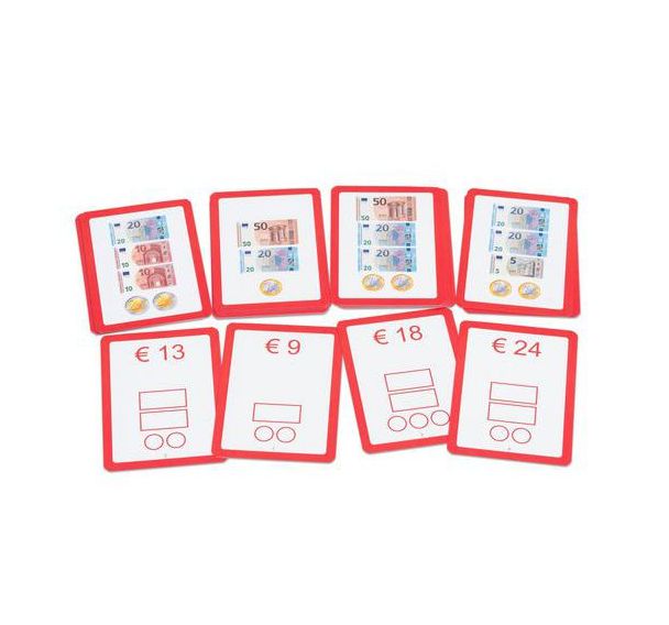 Lot de 25 cartes pour la monnaie