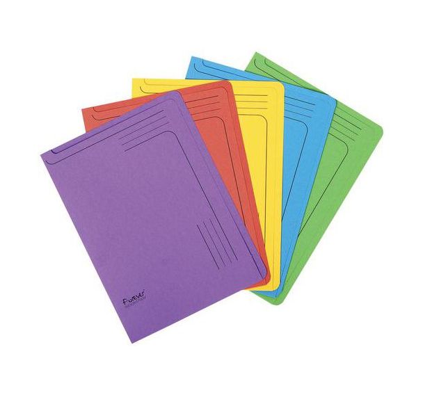 Lot de 25 chemisess coin Forever A4 290 g/m2 - Couleurs assorties