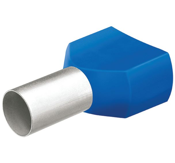 Lot de 25 embouts jumelés avec col en plastique pour câble 2x16,00mm²_ 97 99 378