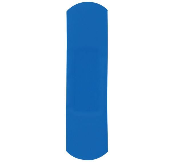 Lot de 25 pansements bleuS, détéctableS et prédécoupés-Securimed