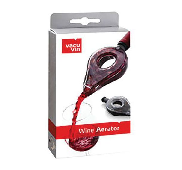 Lot de 2 Aérateur à vin de couleur noir et transparent