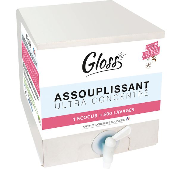 Lot de 2 Assouplissant en fleur de coton de 20 l