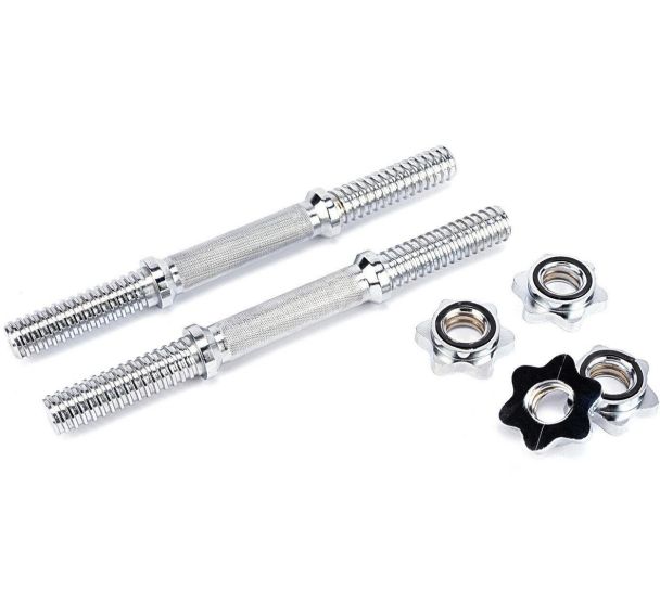 Lot de 2 Barres 38 cm/28 mm Filetee