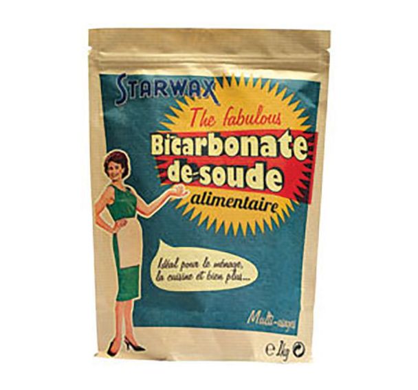 Lot de 2 Bicarbonate de soude alimentaire pour multiusage domestique