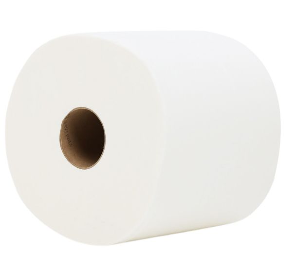 Lot de 2 Bobines 800 formats Ø 24 cm Pure ouate cellulose Blanc
