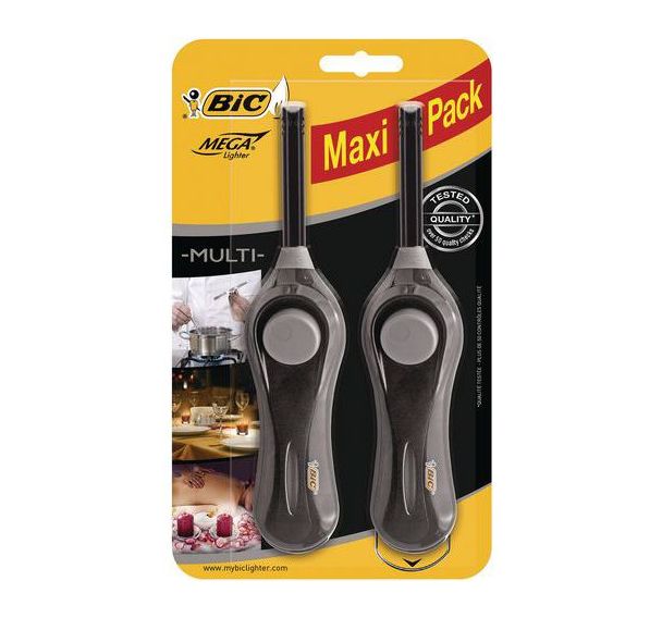 Lot de 2 Briquet à gaz Megalighter - BIC