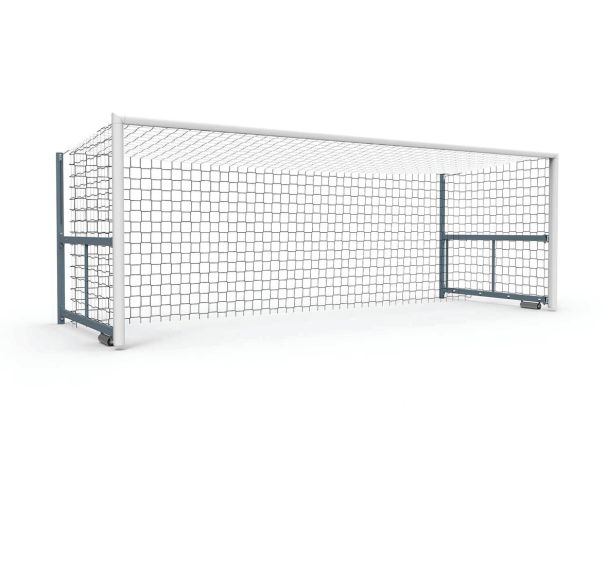 Lot de 2 But foot à 8 Arena Stadium rabattable fixation sans crochet