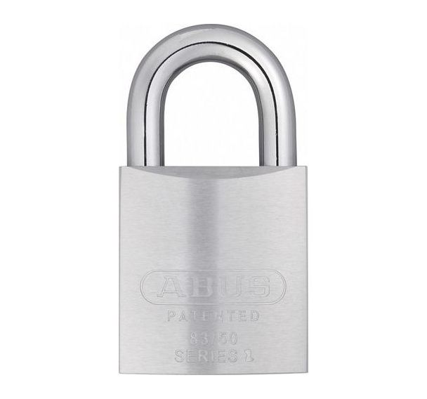 Lot de 2 Cadenas 83-50mm Laiton Chrome Varie - Abus