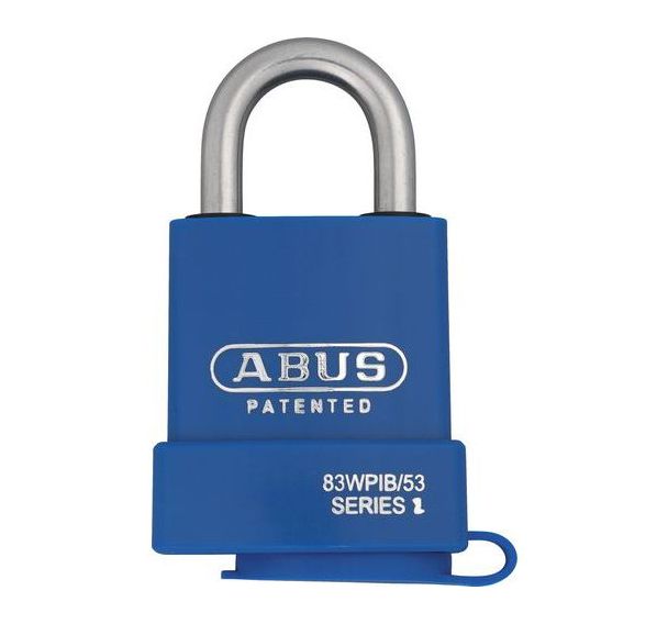 Lot de 2 Cadenas 83 Gaine 53mm Anse Inox Varie - Abus