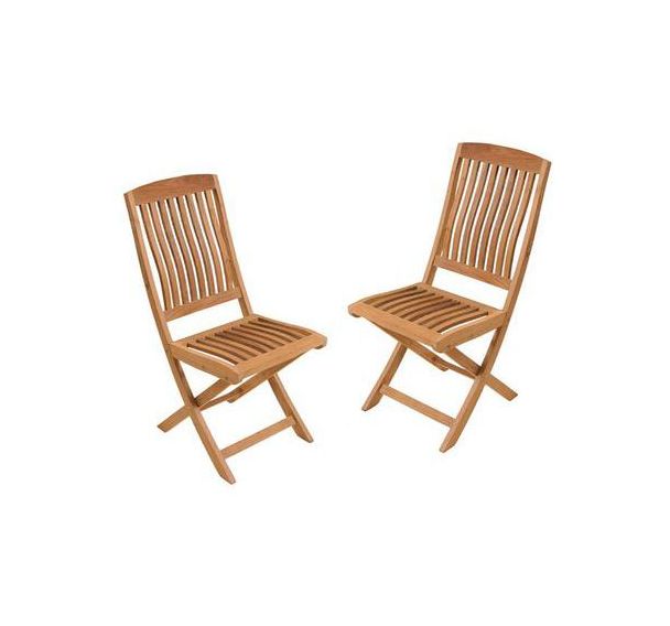 Lot de 2 Chaises pliantes  RIAS