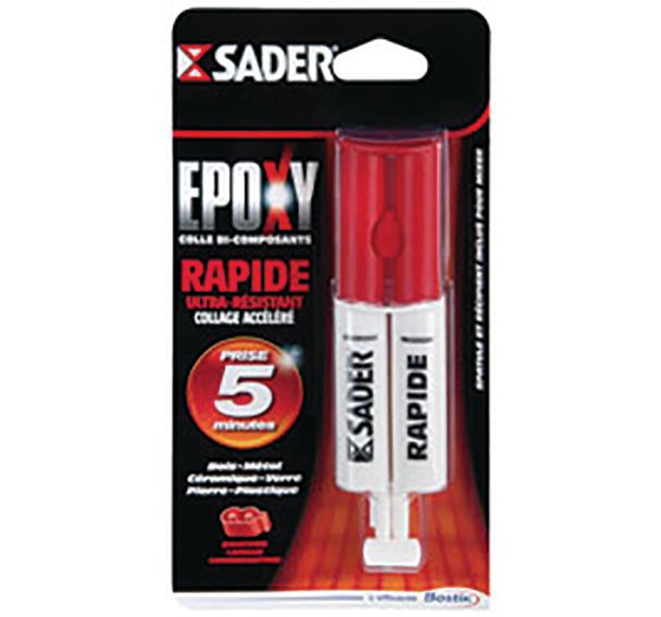 Lot de 2 Colle à action rapide pour tous matériaux de 25ml