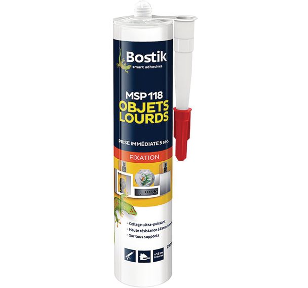 Lot de 2 Colle rapide pour fixation tous types de matériaux