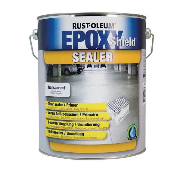 Lot de 2 EpoxyShield Sealer Vernis Anti-poussière/Primaire 5L