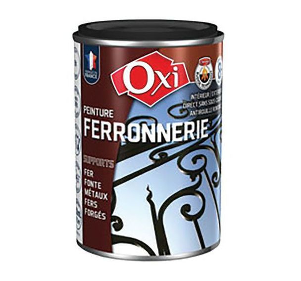 Lot de 2 Ferronnerie noir extra mat 250 ml