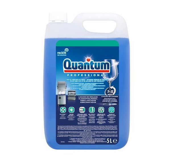 Lot de 2 Liquide rinçage 5L - Quantum Professionel