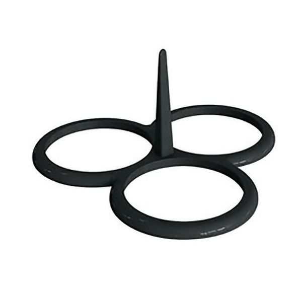 Lot de 2 Moule à 3 blinis 10 cm