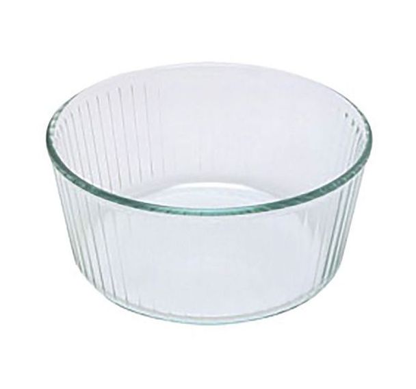 Lot de 2 Moule à soufflé en verre borosilicate de 21 cm