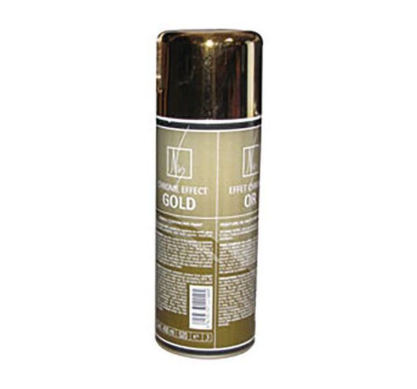 Lot de 2 Peinture bombe effet chromé de 520 ml C151 223