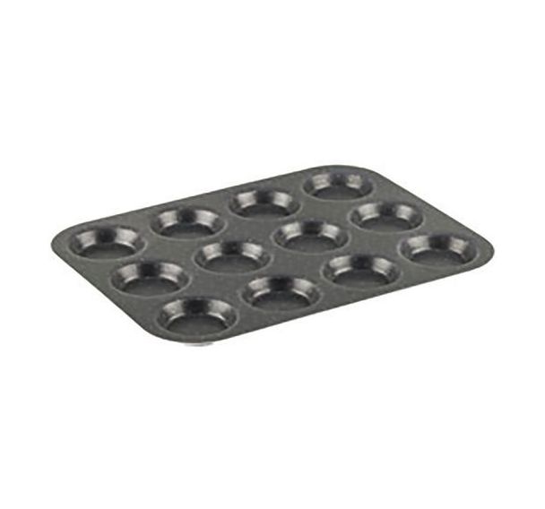 Lot de 2 Plaque à pâtisserie en aluminium avec 12 trous