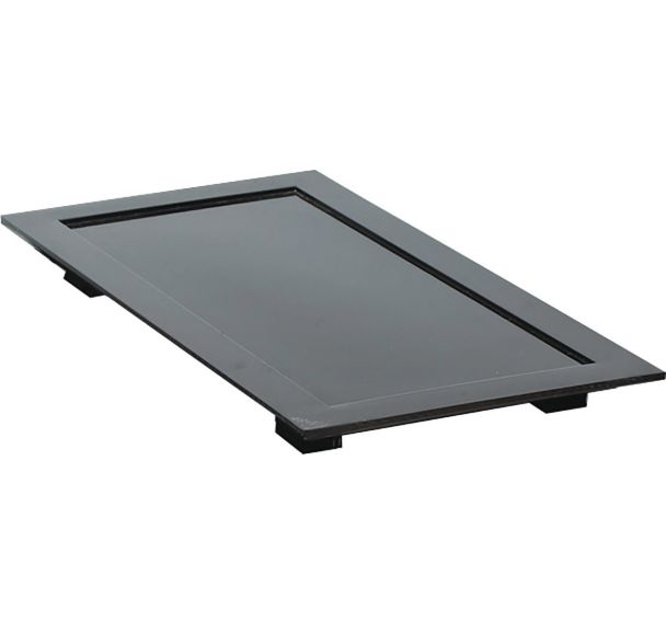Lot de 2 Plateau service noir Zen Line