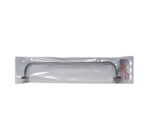 Lot de 2 Porte serviette chromé avec 1 barre fixe