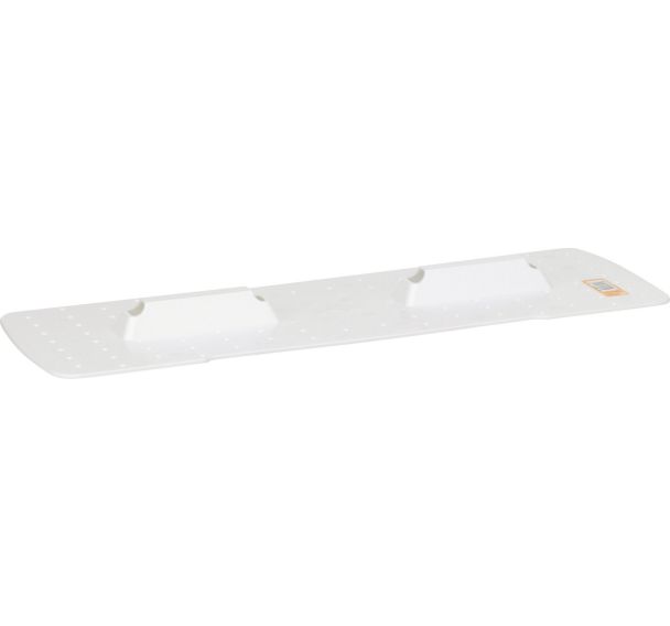 Lot de 2 Preparation plate for 40cm mop box,  Blanc