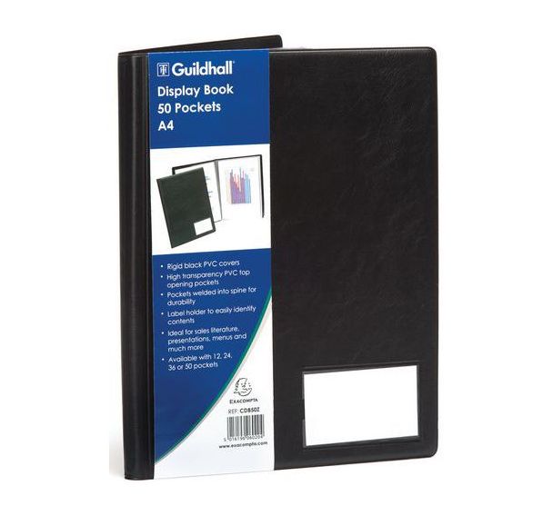 Lot de 2 Protège-documents premium PVC Goldline - A4