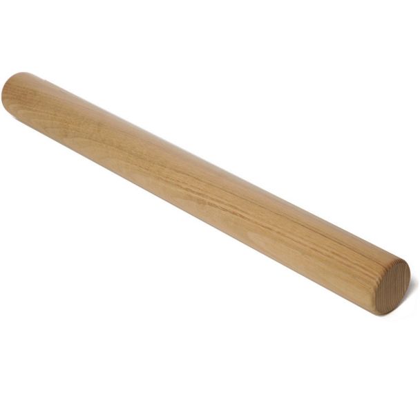 Lot de 2 Rouleau à pâtisserie en acacia ACACIA DIAM.5CM/L.50CM